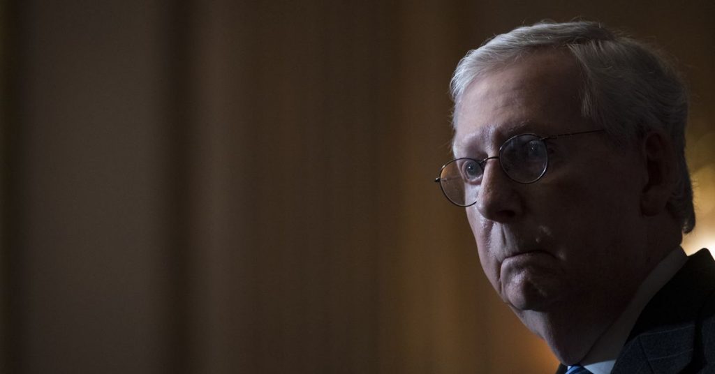 mcconnell ties full repeal of section 230 to push for 2000 stimulus checks