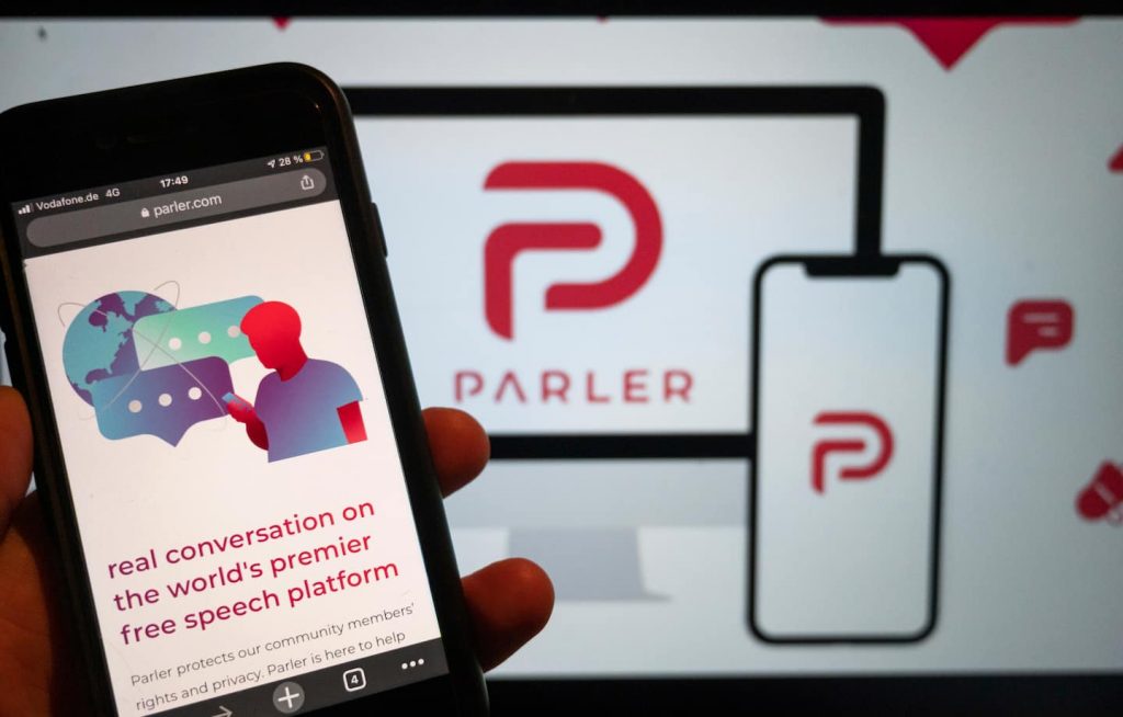 parler is offline but violent posts scraped by hackers will haunt users