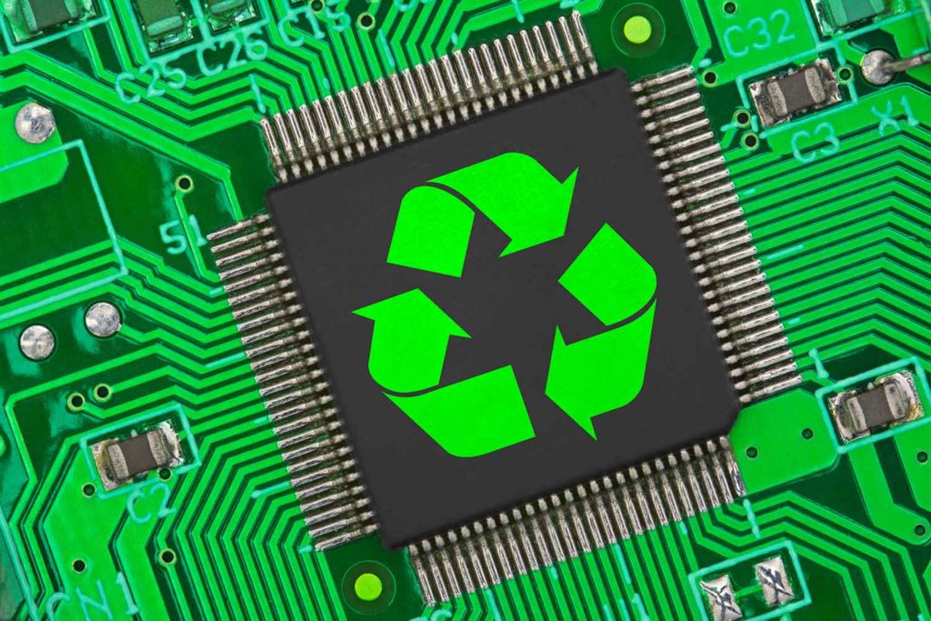 Advanced technology recycling